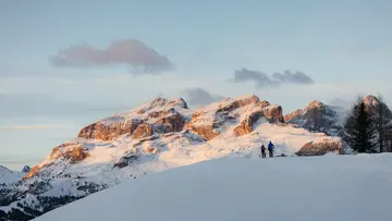 Winter holidays in the Dolomites